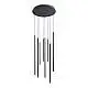 Lampada A Sospensione LOOK 16W Luce Naturale Nera Altezza Regolabile Ideal Lux