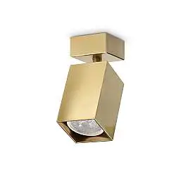 Applique Dynamite Ottone Gu10 Dimmerabile 28W Emissione Luce Ideal Lux