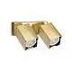 Applique 2 Luci Gu10 Collezione DYNAMITE Ottone Dimmerabile Ideal Lux