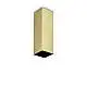 Plafoniera Look Ottone 28W Dimmerabile Ideale per Ambienti Interni Ideal Lux