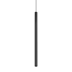 Lampada a Sospensione Look Altezza 100 Cm Finitura Nero Dimmerabile Ideal Lux