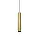 Lampada A Sospensione LOOK Ottone Dimmerabile Altezza Regolabile Ideal Lux