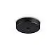Accessorio Mapa Rosone Nero 22 cm Alluminio/Vetro Ideal Lux