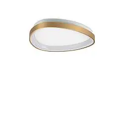 Plafoniera Collezione GEMINI LED 24W Luce Naturale Ottone Ideal Lux