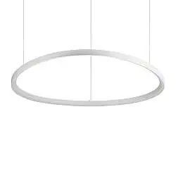 Lampada A Sospensione Gemini LED 78W Luce Naturale Bianco Altezza Regolabile Ideal Lux