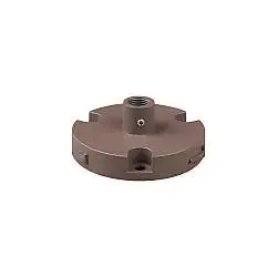 Faretto Segnapasso Collezione JEDI 12W Luce Calda Coffee Metallo/Vetro Ideal Lux