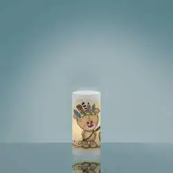 Lampada Da Scrivania Moderna Decokids Polilux ® Grafica Indiano 1 Luce E27