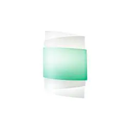 Applique Moderna Bea Polilux ® Verde Pastello 1 Luce E27