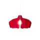 Sospensione Moderna Space Collection Polilux ® Rosso Fluorescente E27 D58Cm