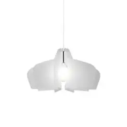 Sospensione Moderna Space Collection Polilux ® Satinato E Metallo Cromo E27