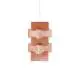 Sospensione Moderna Building Polilux ® Rame E Metallo Cromo 1 Luce E27 H60Cm