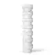 Piantana Moderna Building Polilux ® Bianco E Metallo 3 Luci E27