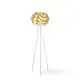 Piantana Moderna 3 Piedi Cloud Polilux ® New Gold E Metallo 1 Luce E27
