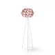 Piantana Moderna 3 Piedi Cloud Polilux ® Pink Metal E Metallo 1 Luce E27
