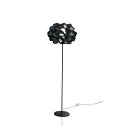 Piantana Moderna Cloud Polilux ® Nero E Metallo 1 Luce E27