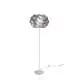 Piantana Moderna Cloud Polilux ® Argento E Metallo 1 Luce E27