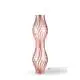 Piantana Moderna Helios Polilux ® Pink Metal 2 Luci E27 H123Cm