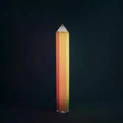 Piantana Moderna Pin Pen Polilux ® Grafica Arcobaleno 2 Luci E27