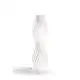 Piantana Moderna Helios Polilux ® Bianco 2 Luci E27 H123Cm