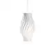 Sospensione Moderna Helios Polilux ® Bianco 1 Luce E27 H61Cm