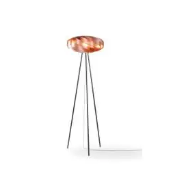 Piantana Moderna Flat Polilux ® Rame E Metallo 1 Luce E27