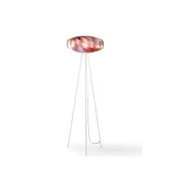 Piantana Moderna Flat Polilux ® Pink Metal E Metallo 1 Luce E27