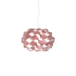 Sospensione Da Esterno Moderna Cloud Polilux ® Pink Metal 1 Luce E27