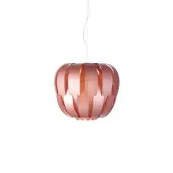 Sospensione Da Esterno Moderna Queen Polilux ® Pink Metal 1 Luce E27