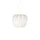 Sospensione Da Esterno Moderna Queen Polilux ® Bianco 1 Luce E27 D40Cm
