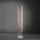 Piantana Moderna Prisma Polilux ® Pink Metal E Metallo 3 Luci E27