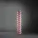 Piantana Moderna Prisma Polilux ® Pink Metal E Metallo 3 Luci E27 H122Cm