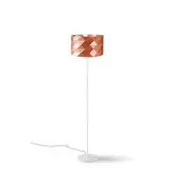 Piantana Moderna Prisma Polilux ® Rame E Metallo 1 Luce E27