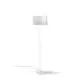 Piantana Moderna Prisma Polilux ® Bianco E Metallo 1 Luce E27