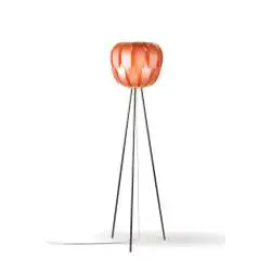Piantana Moderna 3 Piediqueen Polilux ® Rame E Metallo 1 Luce E27