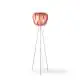 Piantana Moderna 3 Piediqueen Polilux ® Pink Metal E Metallo 1 Luce E27