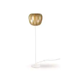 Piantana Moderna Queen Polilux ® New Gold E Metallo 1 Luce E27