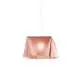 Sospensione Moderna Wanda Polilux ® Rame E Metallo Cromo 1 Luce E27 D60Cm