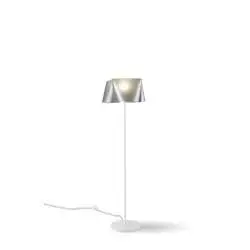 Piantana Moderna Wanda Polilux ® Argento E Metallo 1 Luce E27
