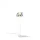 Piantana Moderna Wanda Polilux ® Argento E Metallo 1 Luce E27