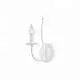 Applique Rustica Botte 1 Luce Bianco LuceArt Classic