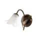 Applique Arte Povera Limone 1 Luce Marrone e Bianco LuceArt Classic