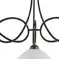 Lampadario Rustico Bistrot 3 Luci Ruggine e Bianco LuceArt Classic | LuceArt Classic