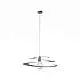 Sospensione Spring 1 Luce Grigia Altezza Regolabile Luceart Design