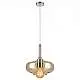 Sospensione Imbuto 1 Luce Ambra E Cromo Luceart Design