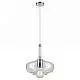 Sospensione Imbuto 1 Luce Trasparente E Cromo Luceart Design