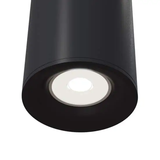 Plafoniera Slim nera 11,5 cm 10 W Maytoni