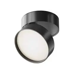Plafoniera Onda LED nera Ø 12 cm 4000 K Maytoni