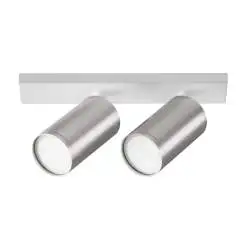 Plafoniera Focus 2 luci bianca 34 cm GU10 bianco Maytoni