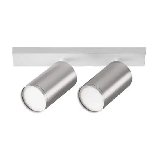 Plafoniera Focus 2 luci bianca 34 cm GU10 bianco Maytoni