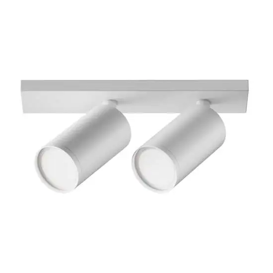 Plafoniera Focus 2 luci bianca 34 cm GU10 bianco Maytoni